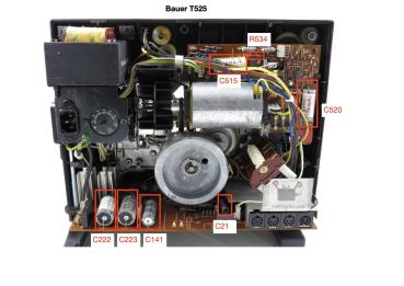 Bauer T525 Elektronik Ersatzteil-Set